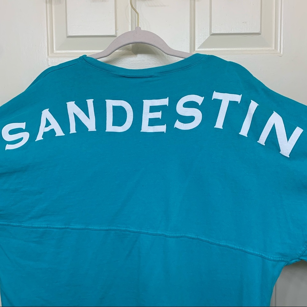 Oversized Sandestin Jersey Spirit Shirt, Small